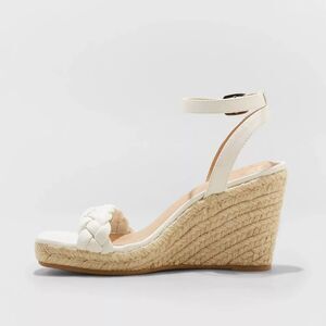 A New Day Women's Espadrille Wedge Heels Sandals Memory Foam Insoles Sz 9.5 NWT